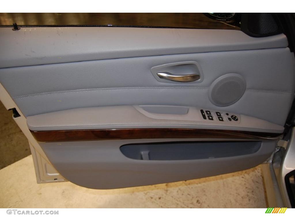 2009 3 Series 335i Sedan - Titanium Silver Metallic / Grey Dakota Leather photo #22