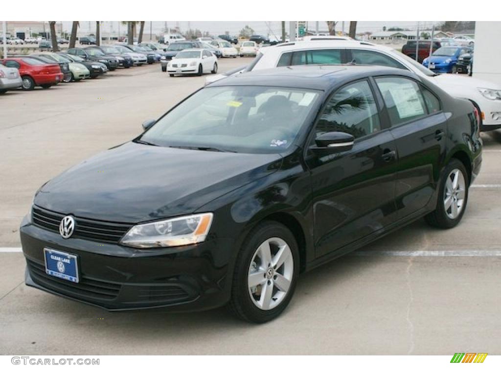 Black 2011 Volkswagen Jetta TDI Sedan Exterior Photo #41930876