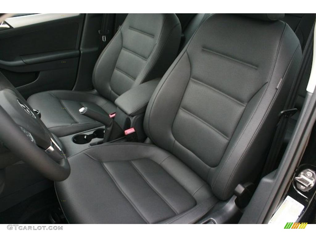 Titan Black Interior 2011 Volkswagen Jetta TDI Sedan Photo #41930960