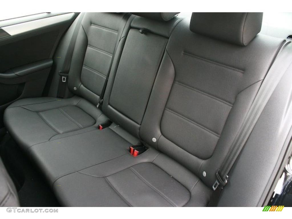 Titan Black Interior 2011 Volkswagen Jetta TDI Sedan Photo #41930988