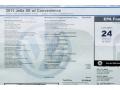2011 Volkswagen Jetta SE Sedan Window Sticker