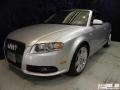 2009 Ice Silver Metallic Audi A4 2.0T Cabriolet  photo #2