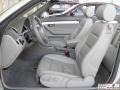  2009 A4 2.0T Cabriolet Light Grey Interior