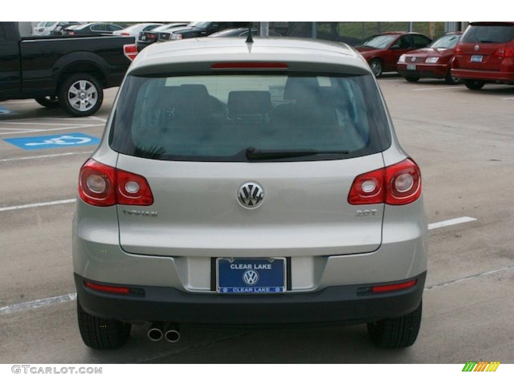 2011 Tiguan S - White Gold Metallic / Charcoal photo #9