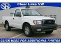 Super White 2003 Toyota Tacoma Regular Cab