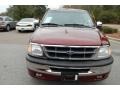 1997 Dark Toreador Red Metallic Ford F150 XLT Extended Cab  photo #4