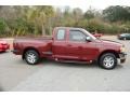 1997 Dark Toreador Red Metallic Ford F150 XLT Extended Cab  photo #5