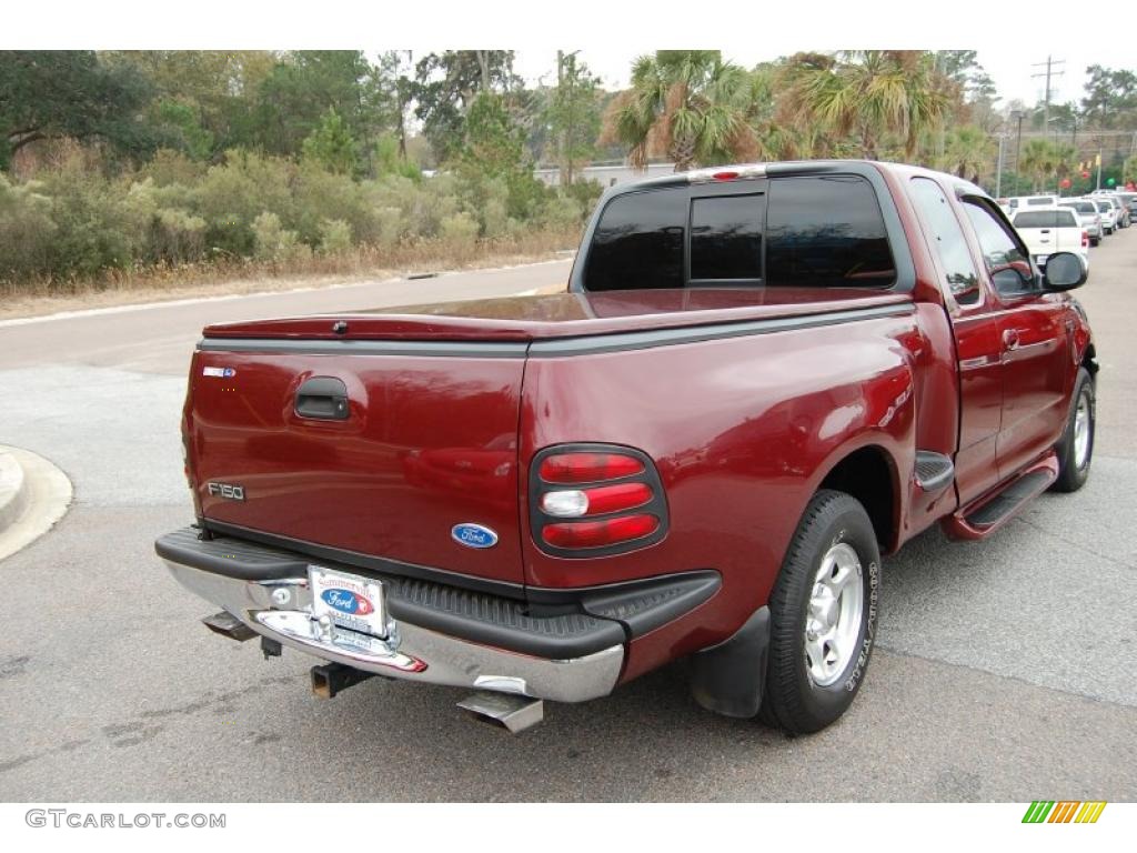 Dark Toreador Red Metallic 1997 Ford F150 XLT Extended Cab Exterior Photo #41933124