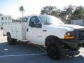 Oxford White - F450 Super Duty XL Regular Cab Dump Chassis Photo No. 3