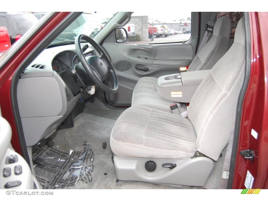 Medium Graphite Interior 1997 Ford F150 XLT Extended Cab Photo #41933172