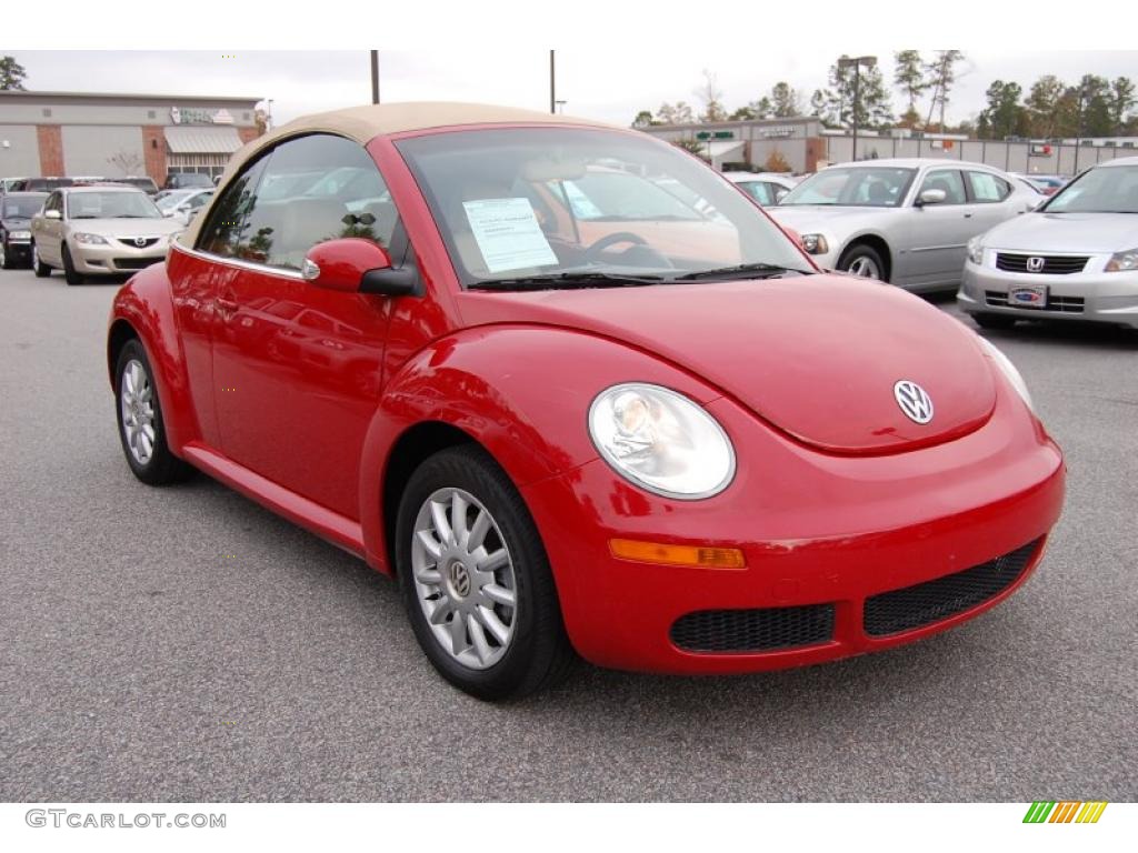 Salsa Red 2006 Volkswagen New Beetle 2.5 Convertible Exterior Photo #41933308