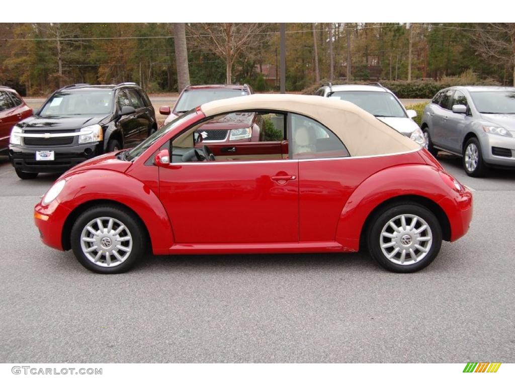 Salsa Red 2006 Volkswagen New Beetle 2.5 Convertible Exterior Photo #41933320