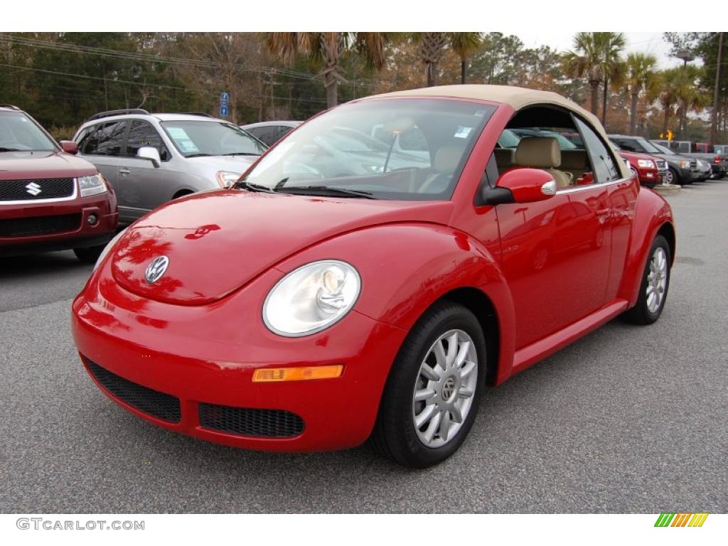 Salsa Red 2006 Volkswagen New Beetle 2.5 Convertible Exterior Photo #41933332