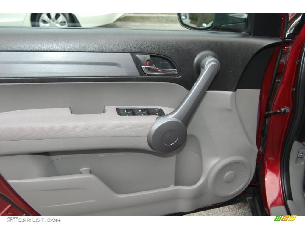 2008 Honda CR-V LX Gray Door Panel Photo #41933712