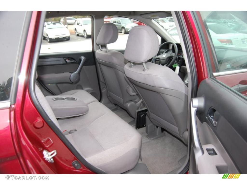 2008 CR-V LX - Tango Red Pearl / Gray photo #14