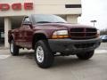 Dark Garnet Red Pearl 2003 Dodge Dakota SXT Regular Cab 4x4