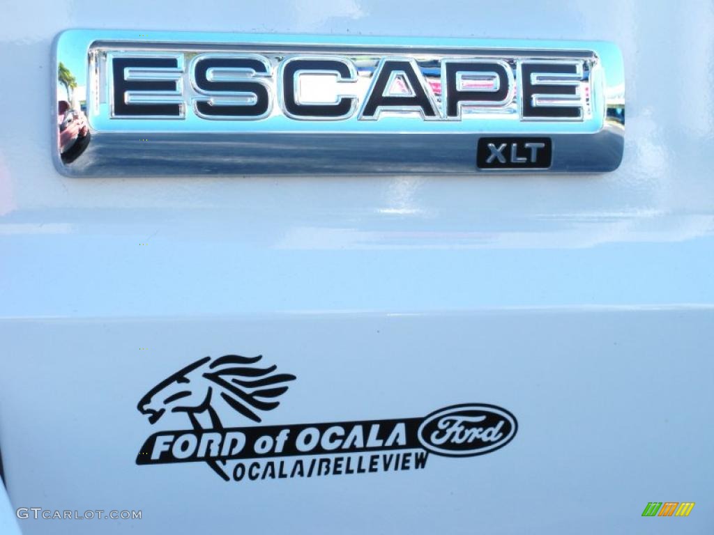 2011 Escape XLT V6 - White Suede / Camel photo #4
