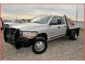 2006 Bright Silver Metallic Dodge Ram 3500 SLT Quad Cab 4x4 Chassis  photo #1