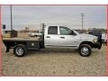 2006 Bright Silver Metallic Dodge Ram 3500 SLT Quad Cab 4x4 Chassis  photo #8