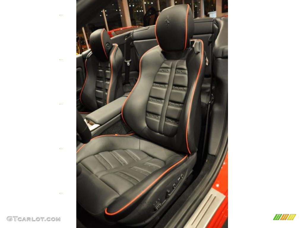 Nero Interior 2010 Ferrari California Standard California Model Photo #41937218