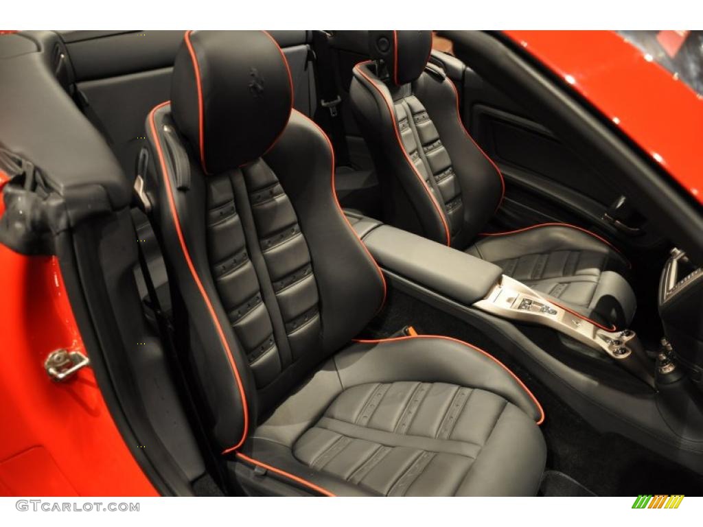 Nero Interior 2010 Ferrari California Standard California Model Photo #41937278
