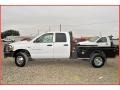 Bright White - Ram 3500 SLT Quad Cab 4x4 Chassis Photo No. 2