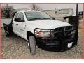 Bright White - Ram 3500 SLT Quad Cab 4x4 Chassis Photo No. 12
