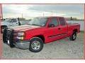 2003 Victory Red Chevrolet Silverado 1500 LT Extended Cab 4x4  photo #1