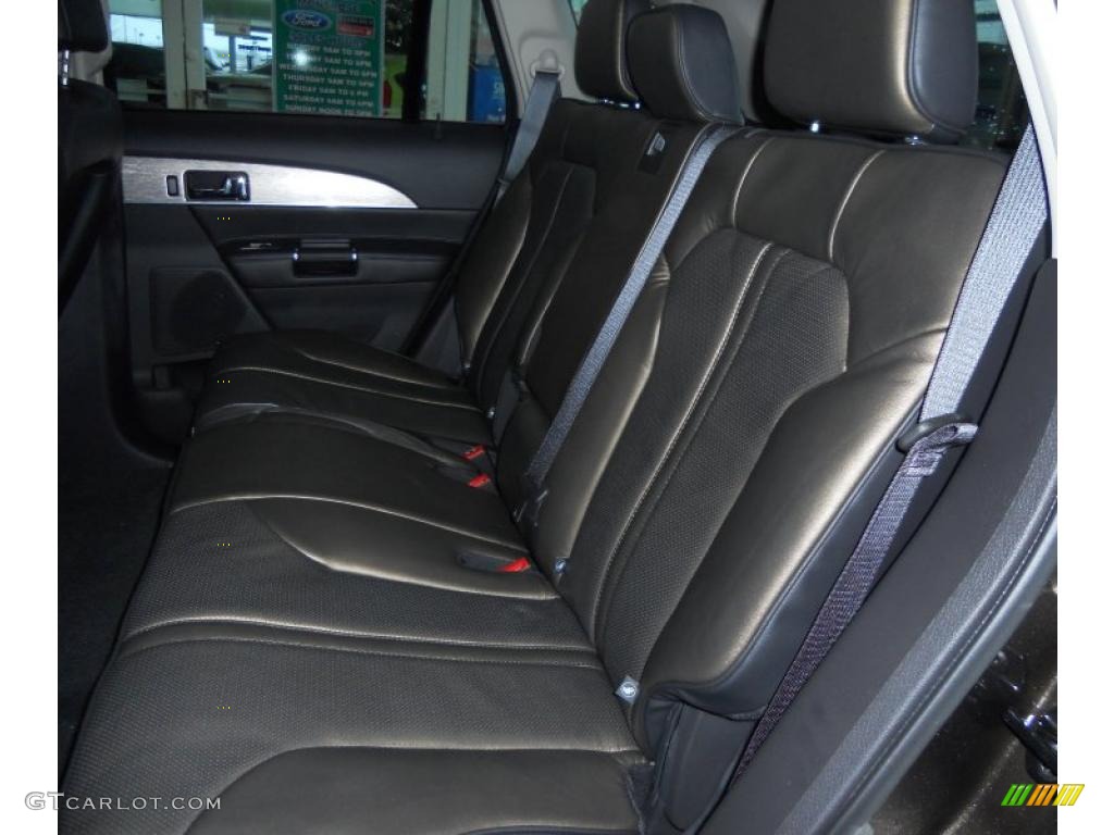 Charcoal Black Interior 2011 Lincoln MKX AWD Photo #41938054