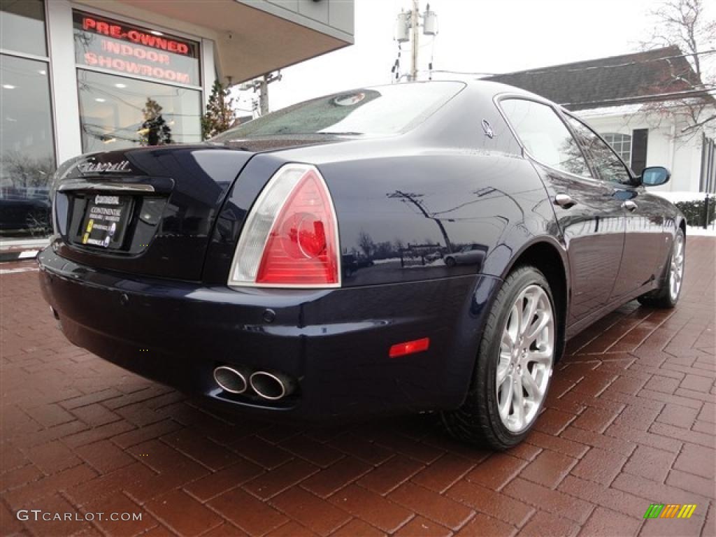 Blu Oceano Metallic 2008 Maserati Quattroporte Standard Quattroporte Model Exterior Photo #41938274