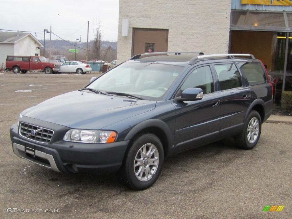 2007 XC70 AWD Cross Country - Barents Blue Metallic / Taupe photo #8