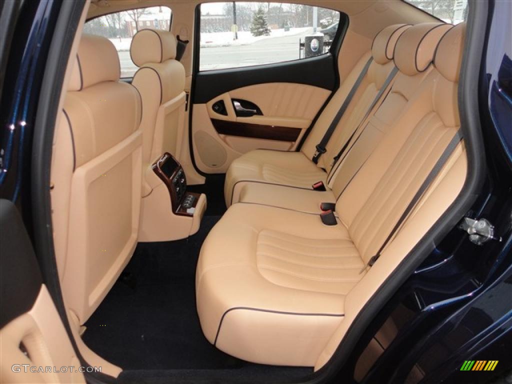 Beige Interior 2008 Maserati Quattroporte Standard Quattroporte Model Photo #41938662