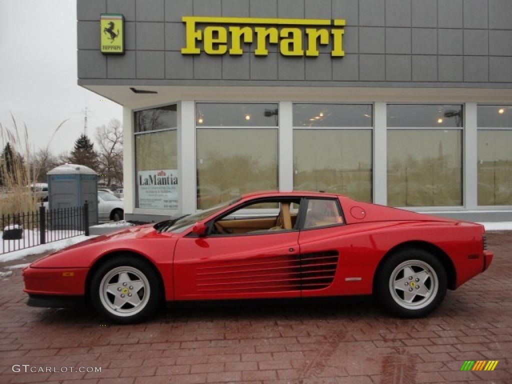 1989 Red Ferrari Testarossa 41934314 Gtcarlot Com Car