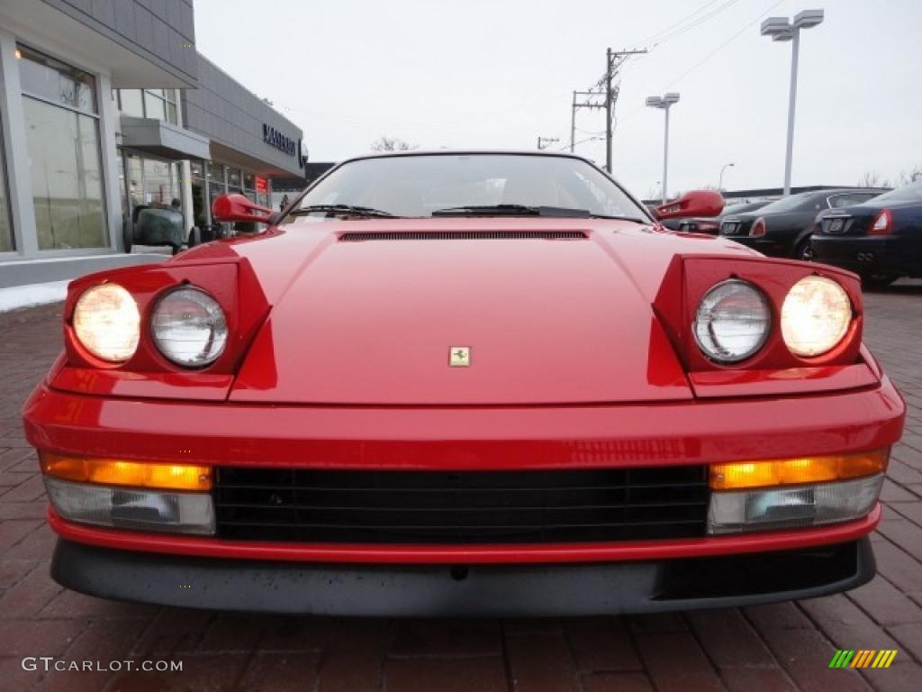 Red 1989 Ferrari Testarossa Standard Testarossa Model Exterior Photo #41938834