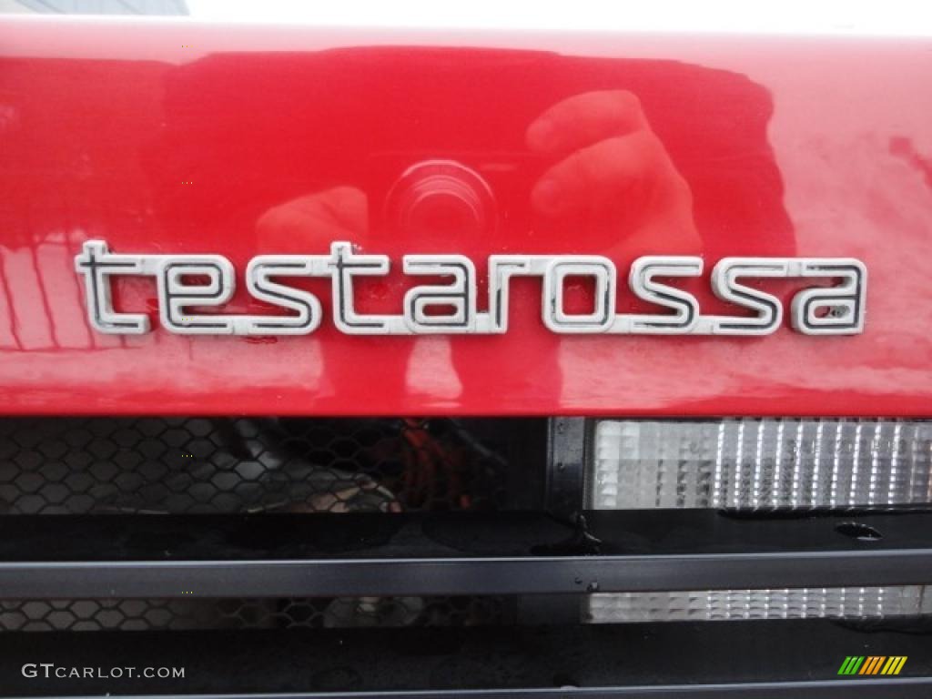 1989 Ferrari Testarossa Standard Testarossa Model Marks and Logos Photo #41938947