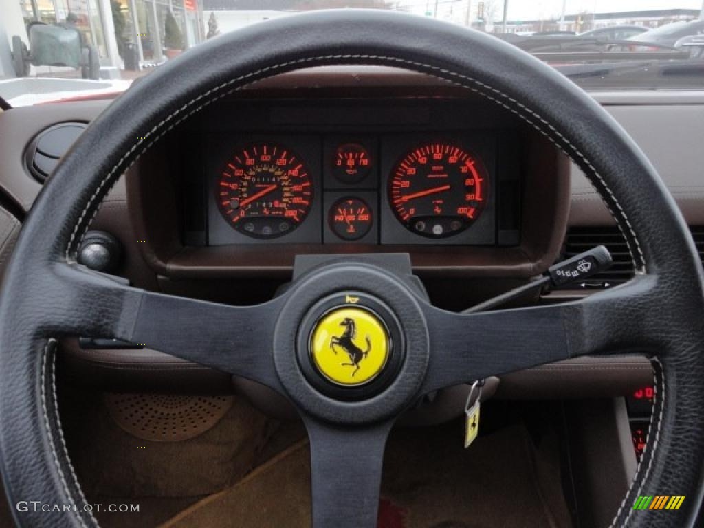 1989 Ferrari Testarossa Standard Testarossa Model Steering Wheel Photos