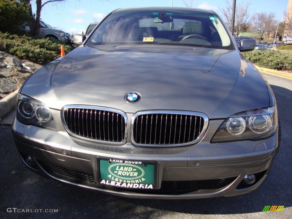 2006 7 Series 750Li Sedan - Kalahari Beige Metallic / Basalt Grey/Flannel Grey photo #11