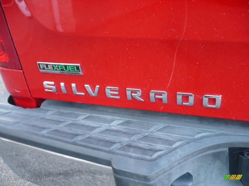 2010 Silverado 1500 LT Extended Cab 4x4 - Victory Red / Ebony photo #12