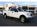 2006 Oxford White Ford F150 Lariat SuperCab 4x4  photo #1