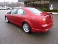 2011 Red Candy Metallic Ford Fusion SEL V6 AWD  photo #2