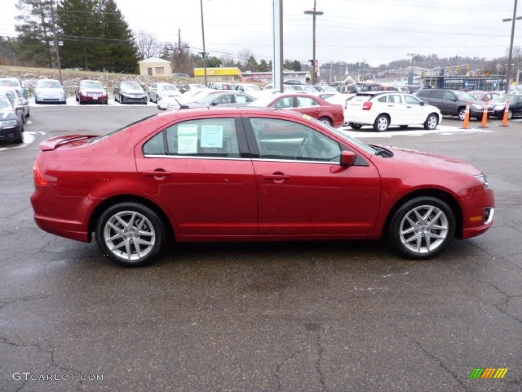 Red Candy Metallic 2011 Ford Fusion SEL V6 AWD Exterior Photo #41945146