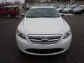 2011 White Platinum Tri-Coat Ford Taurus Limited AWD  photo #7