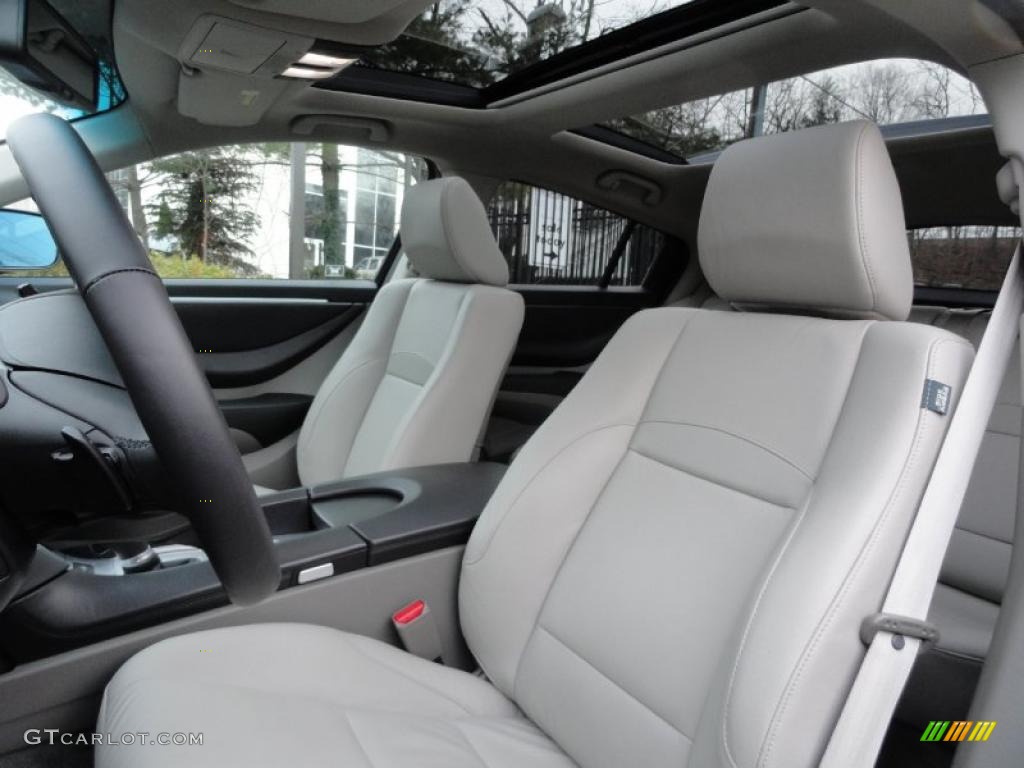 Taupe Interior 2010 Acura ZDX AWD Photo #41945842