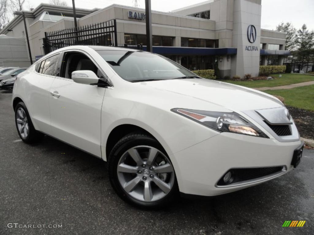 Aspen White Pearl Acura ZDX