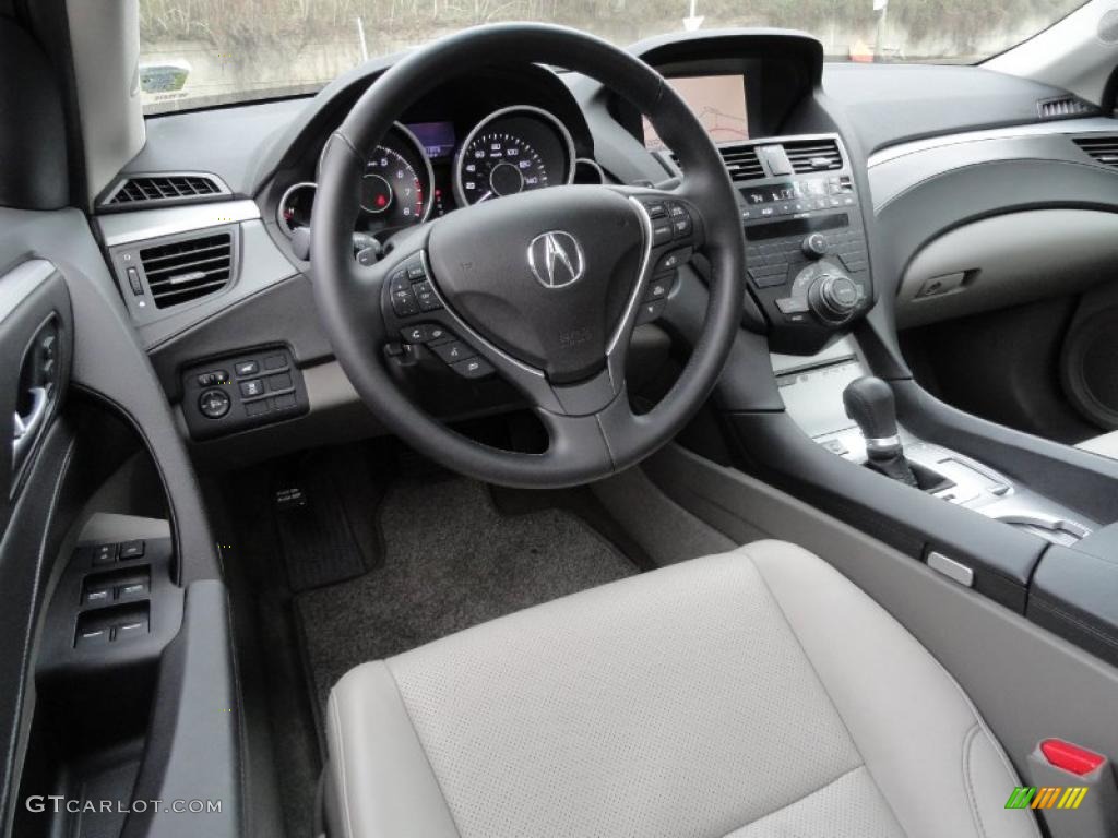 Taupe Interior 2010 Acura ZDX AWD Technology Photo #41946154