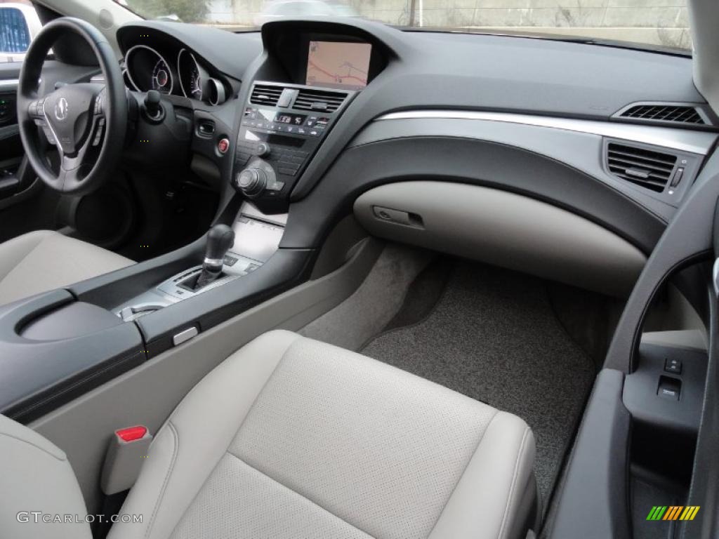 2010 Acura ZDX AWD Technology Taupe Dashboard Photo #41946170