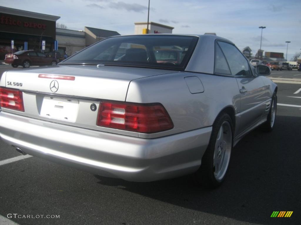 2004 Mercedes benz sl500 silver paint code #4
