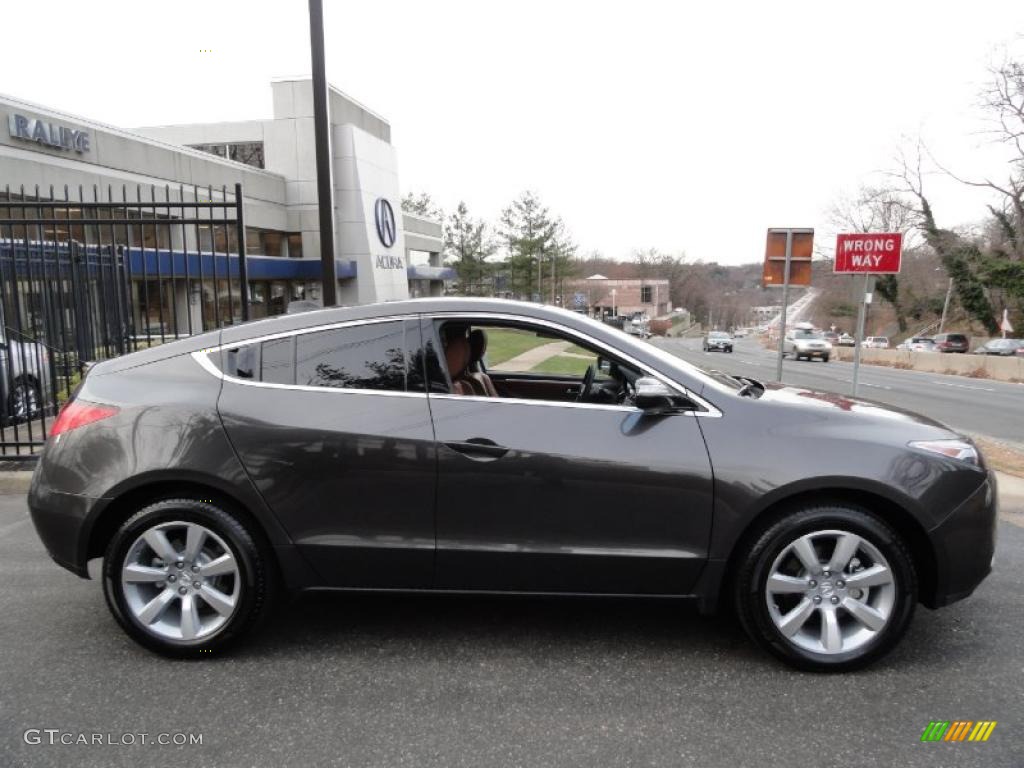 Grigio Metallic 2010 Acura ZDX AWD Technology Exterior Photo #41946602