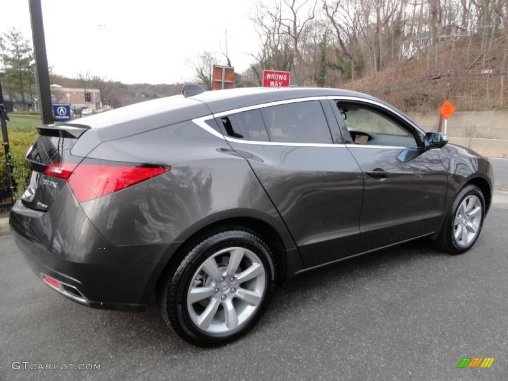 Grigio Metallic 2010 Acura ZDX AWD Technology Exterior Photo #41946614