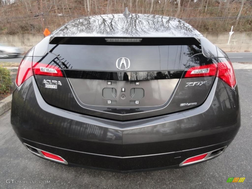 Grigio Metallic 2010 Acura ZDX AWD Technology Exterior Photo #41946630